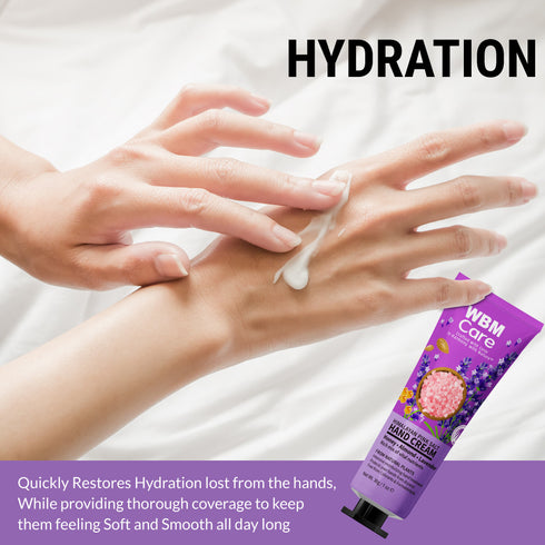 Hand Cream Lavender & Almond- 1.05 oz | WBM CARE